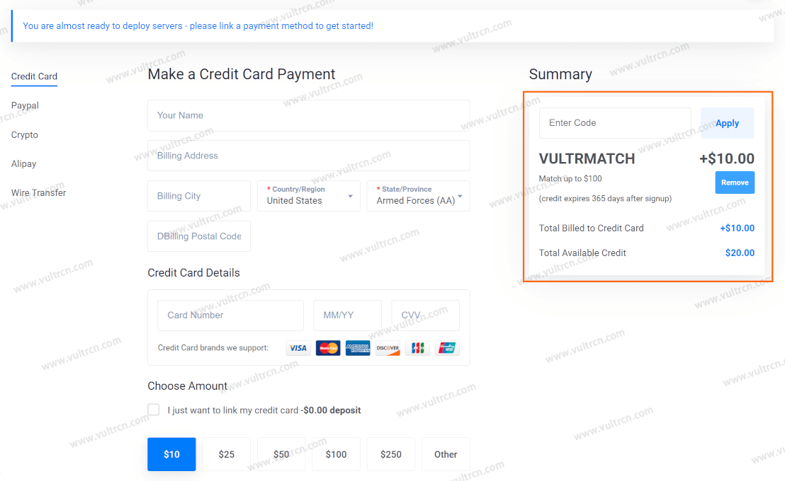 Vultr优惠活动：新用户免费赠送250美元账户余额，2023年新增优惠 - Vultr中文网